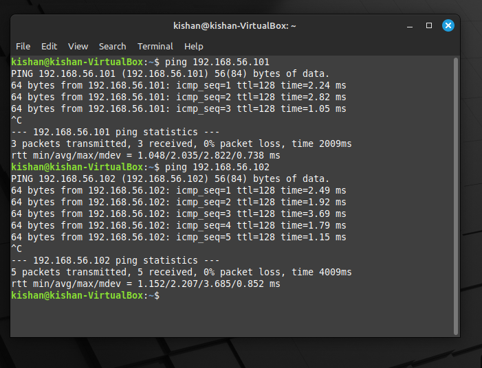 Ping Test 2